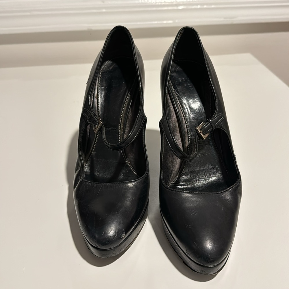 Vintage Prada Platform Mary Jane’s Size 9 - Picture 4 of 7